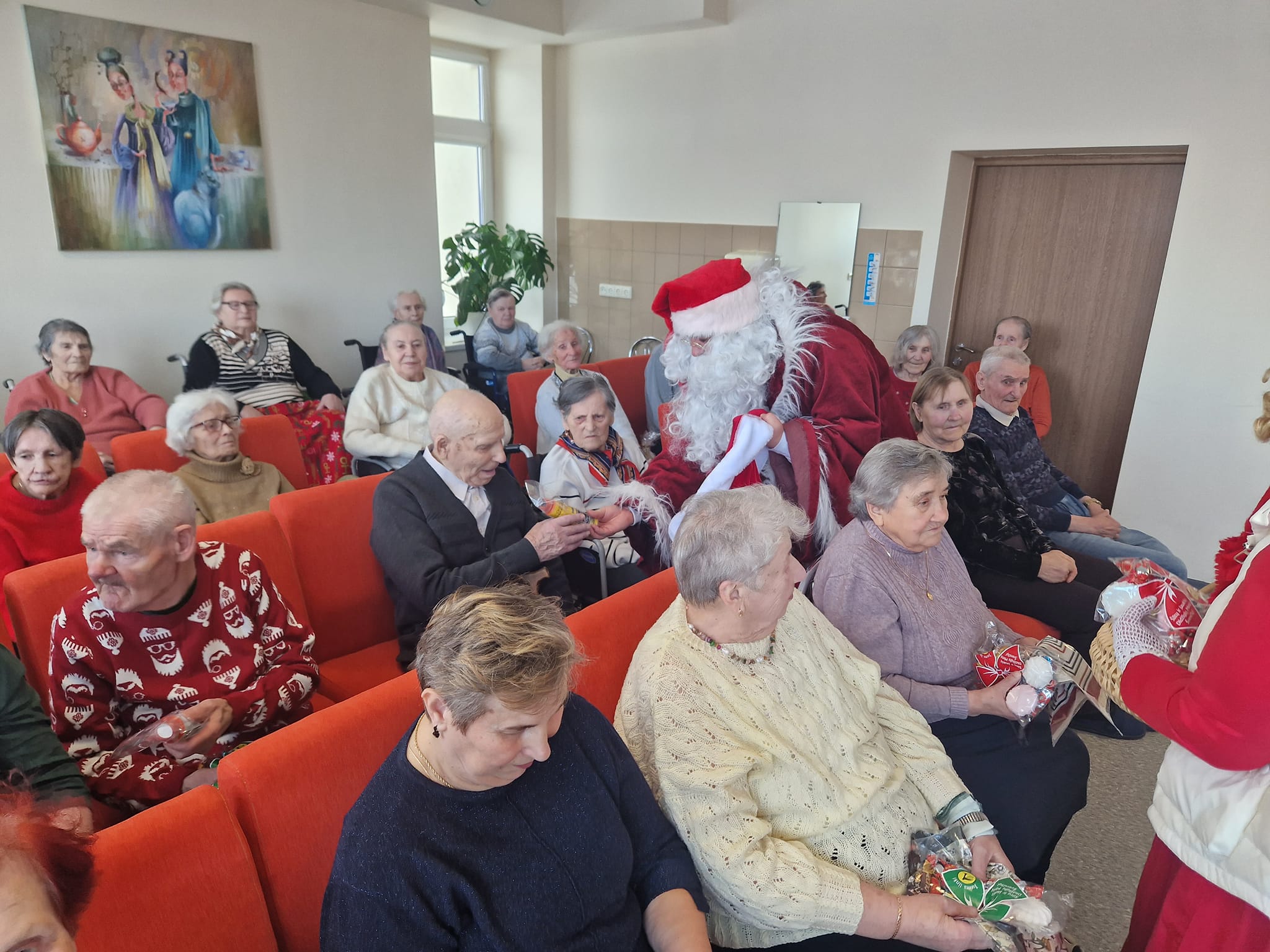 Ir aplankė Kalėdų senelis